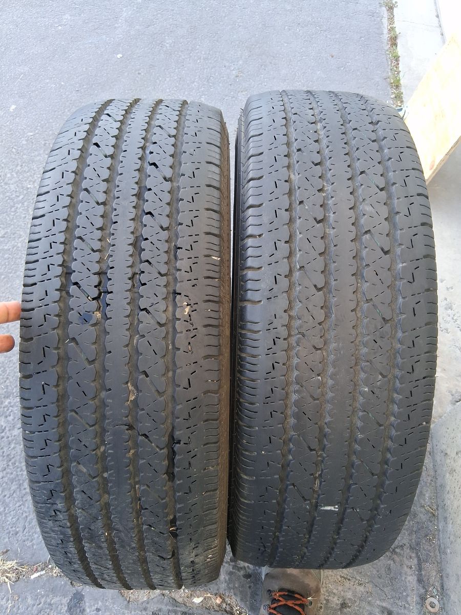 2  Bridgestone  Lt 245 75 R16.   E Rated
