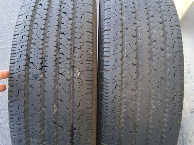 2 Bridgestone Lt 245 75 R16. E Rated