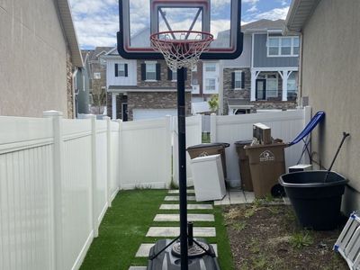 Lifetime brand Outdoor Basketball Hoop System with Clear Backboard