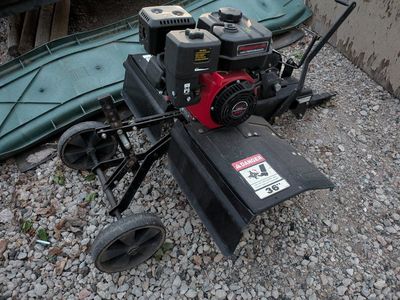 Craftsman 36" tow rotary tiller