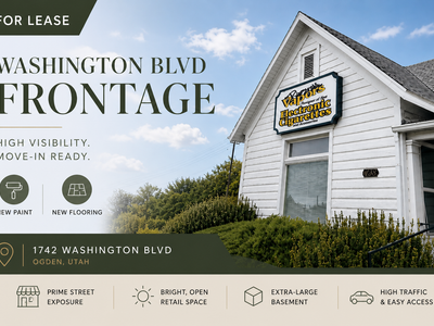 Retail / Office Space with Frontage on Washington Blvd – High Visibility Location! $1000 Move In Credit!