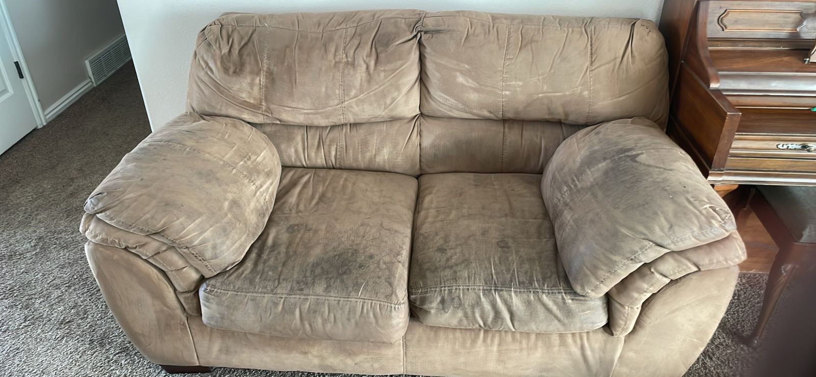 2 Seater micro Fiber Couch