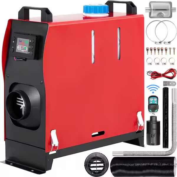 Diesel Heater 8KW Air Space Heater 27304 BTUs Muffler with LCD Thermostat Monitor