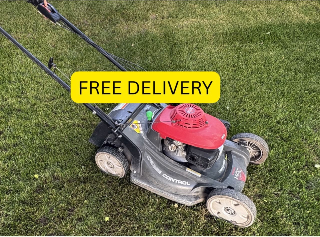 DELIVERY - WORKING Honda SELF-PROPEL Mower/Mulcher