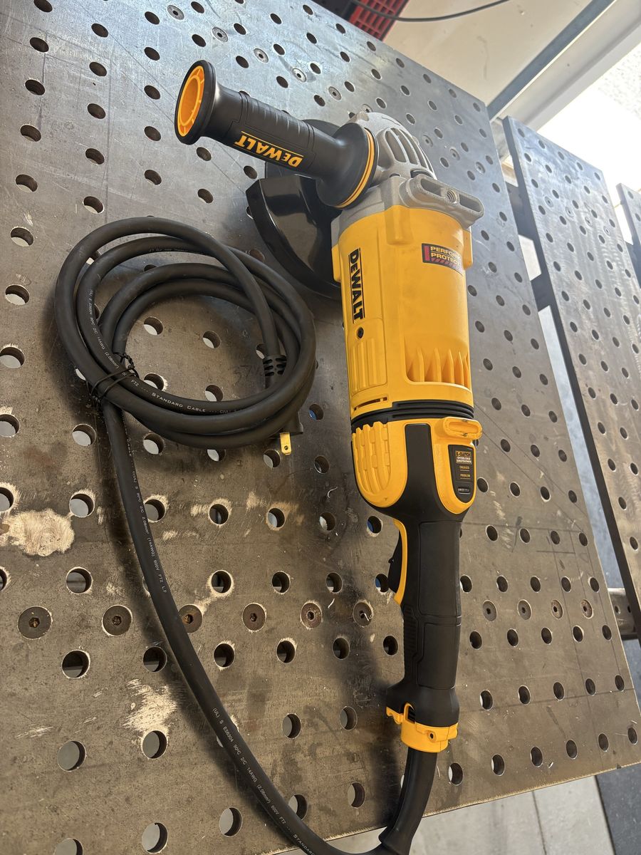 Brand new DeWalt 7” grinder