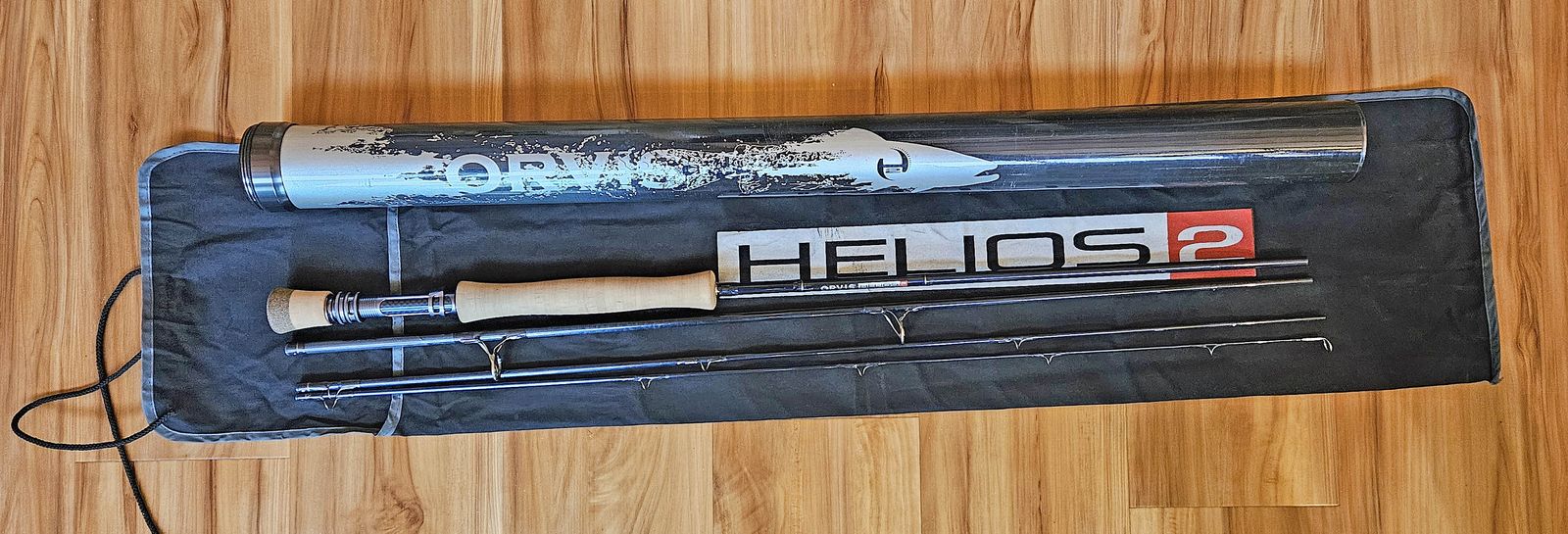 Orvis Helios 2 fly rod 7 wt. 9 ft. Tip Flex