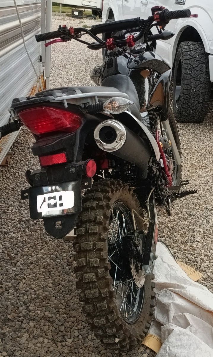 Enduro motor cycle