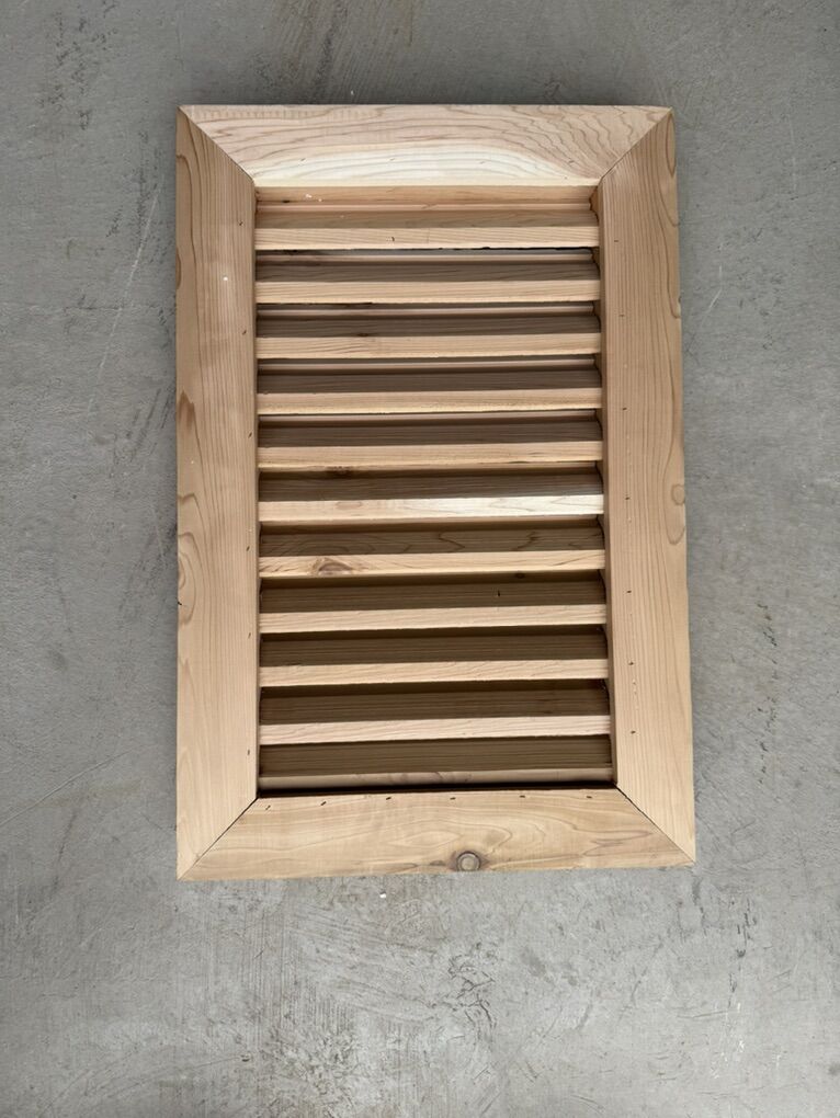 new Attic Gable Vent Outside Is 23x35