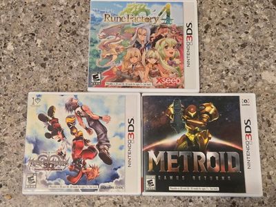 Nintendo 3ds games $35 each including Metroid Samus Returns! trades considered!