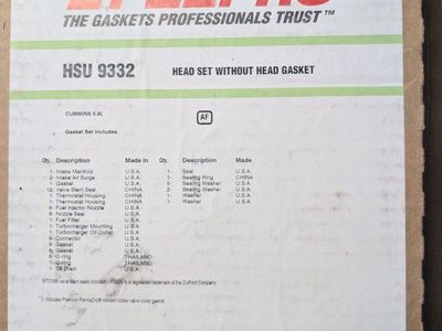 Fel-Pro Head Set and Gasket for 5.9L Cummins