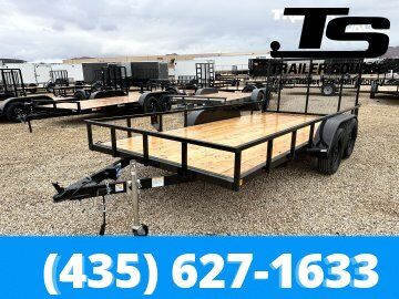 7x14 Built MAX Series Tandem Axle ATV Trailer - 7K GVWR - Ramp Gate