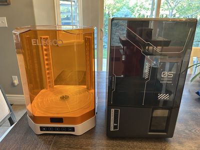 Elegoo Mars 5 Ultra UV Resin 3D Printer & Mercury 3.0 Plus Washing/Curing Machine
