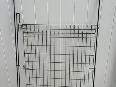 Metal garden gate (2 pieces)