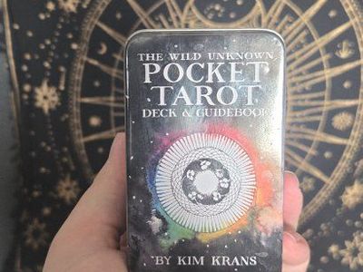 The Wild Unknown Pocket Tarot Deck & Guidebook by Kim Krans