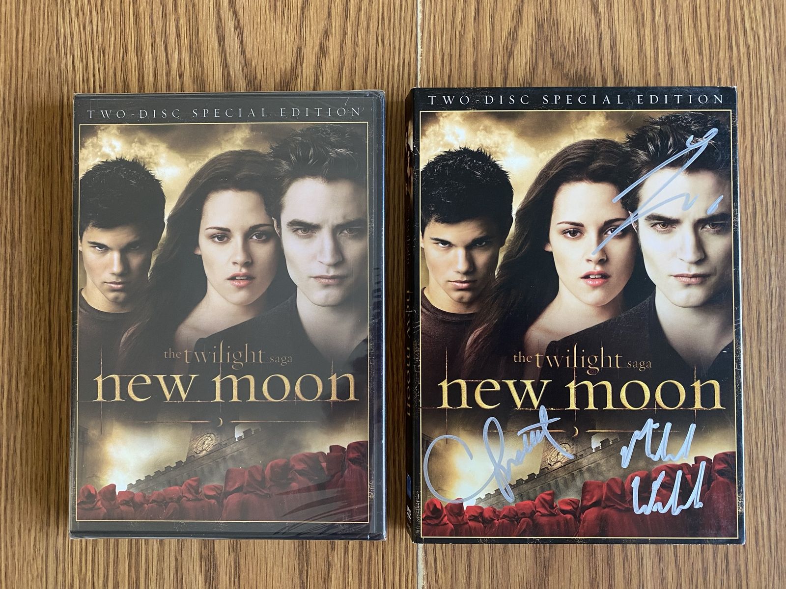 Autographed New Moon DVD