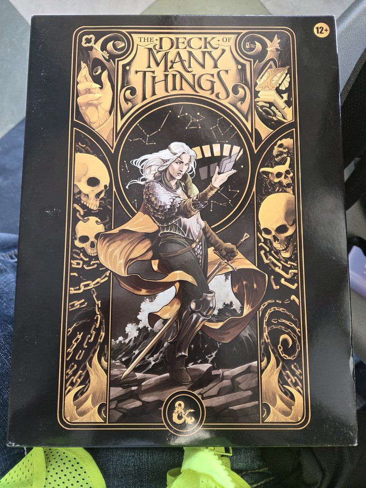 Dungeons & Dragons The Deck of Many Things, D&D Box Set New Edition
