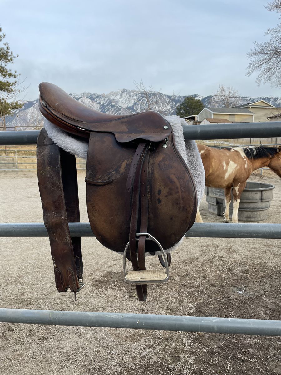 Vintage English Saddle