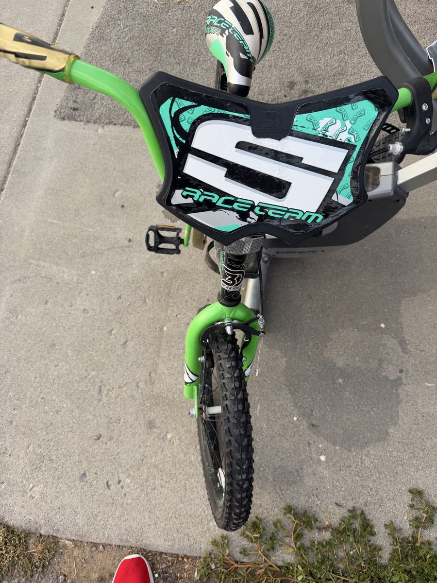 Dynacraft Surge Race Team Kids BMX Bike - Green/Black