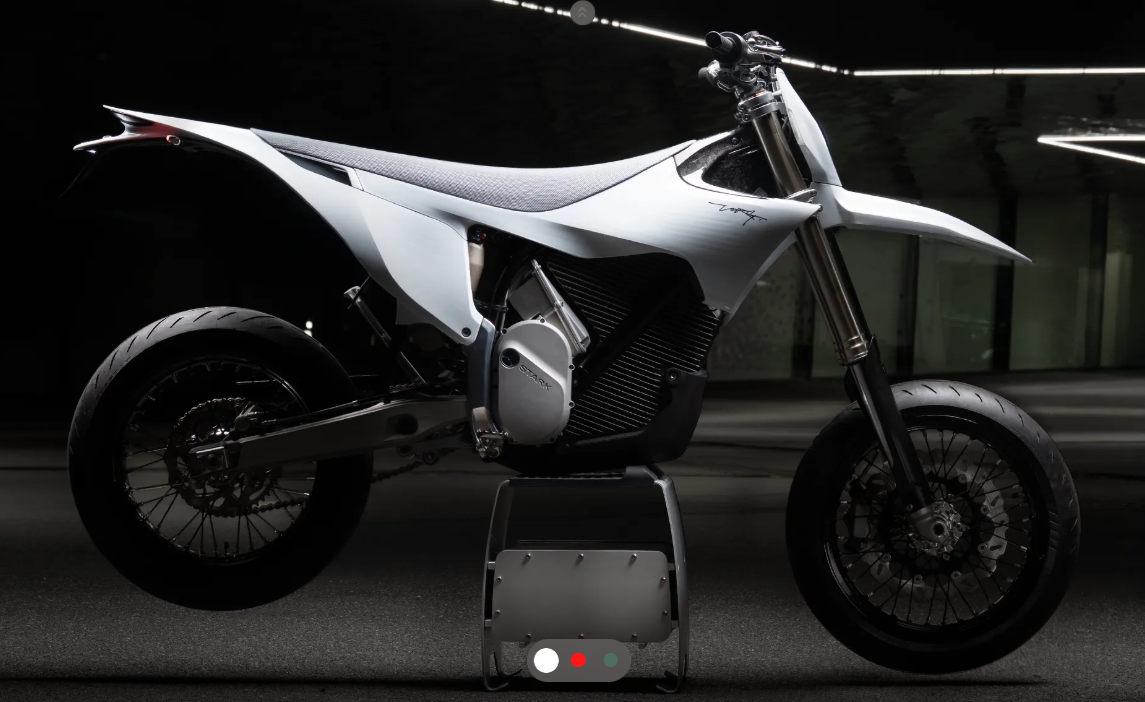 2026 Stark Future SUPERMOTO 80 HP MED REAR FOOT