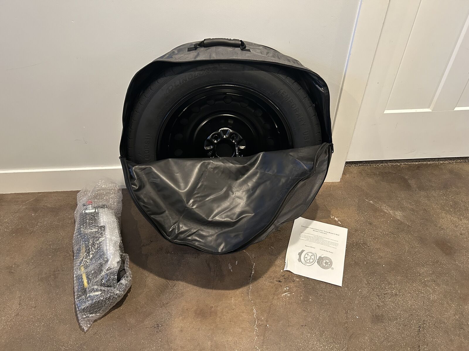 New Tesla Model Y Spare Tire Kit 2020-2026