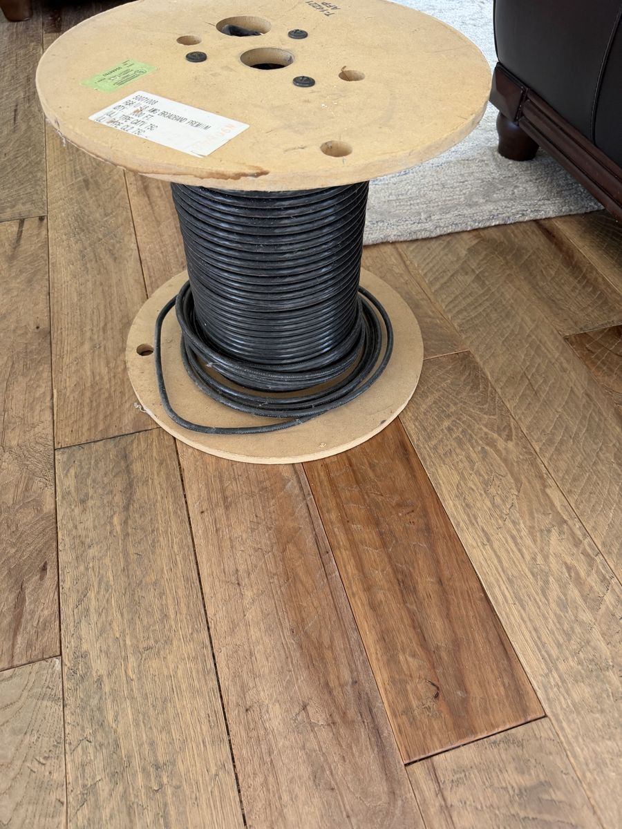 RG6 18 Gauge Coax Cable Partial Spool