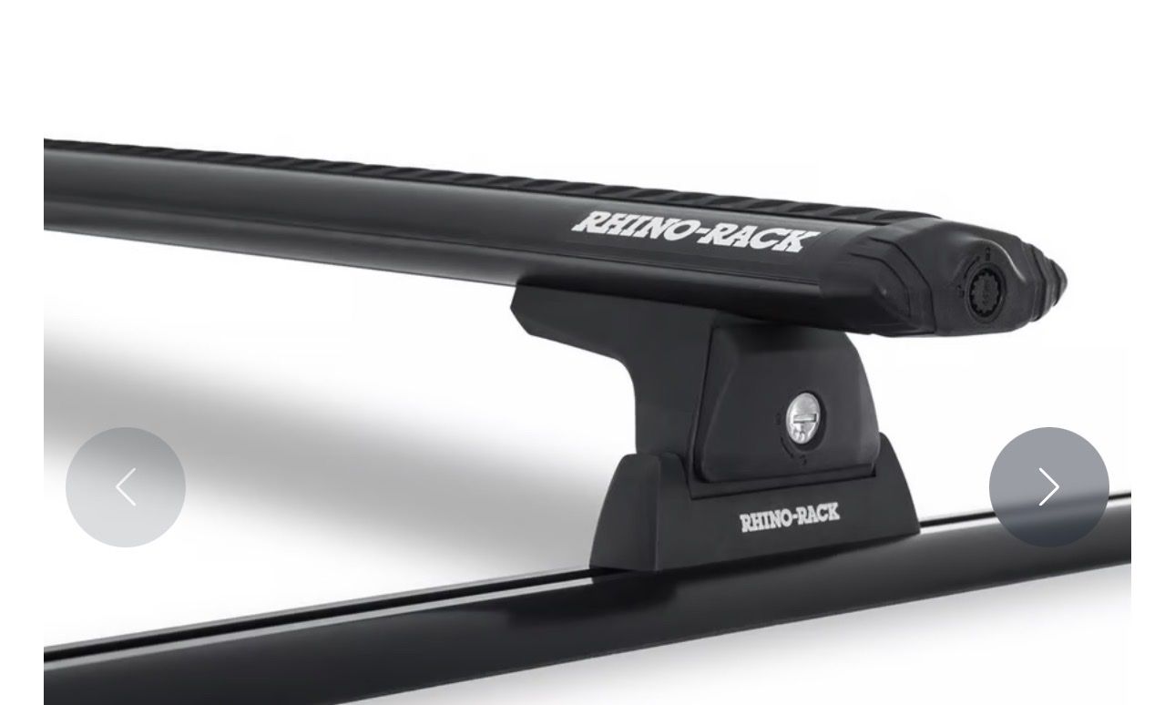 Rhino Rack RLT600 leg kit and 71” cross bars