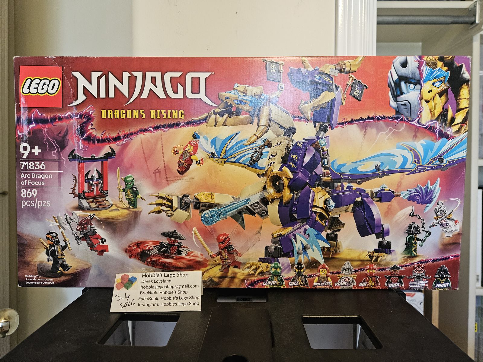 Lego Ninjago: Arc Dragon of Focus (71481)