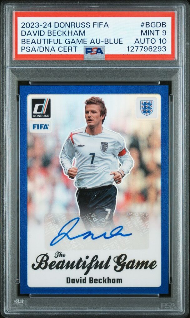 2023 Donruss David Beckham Beautiful Game Auto