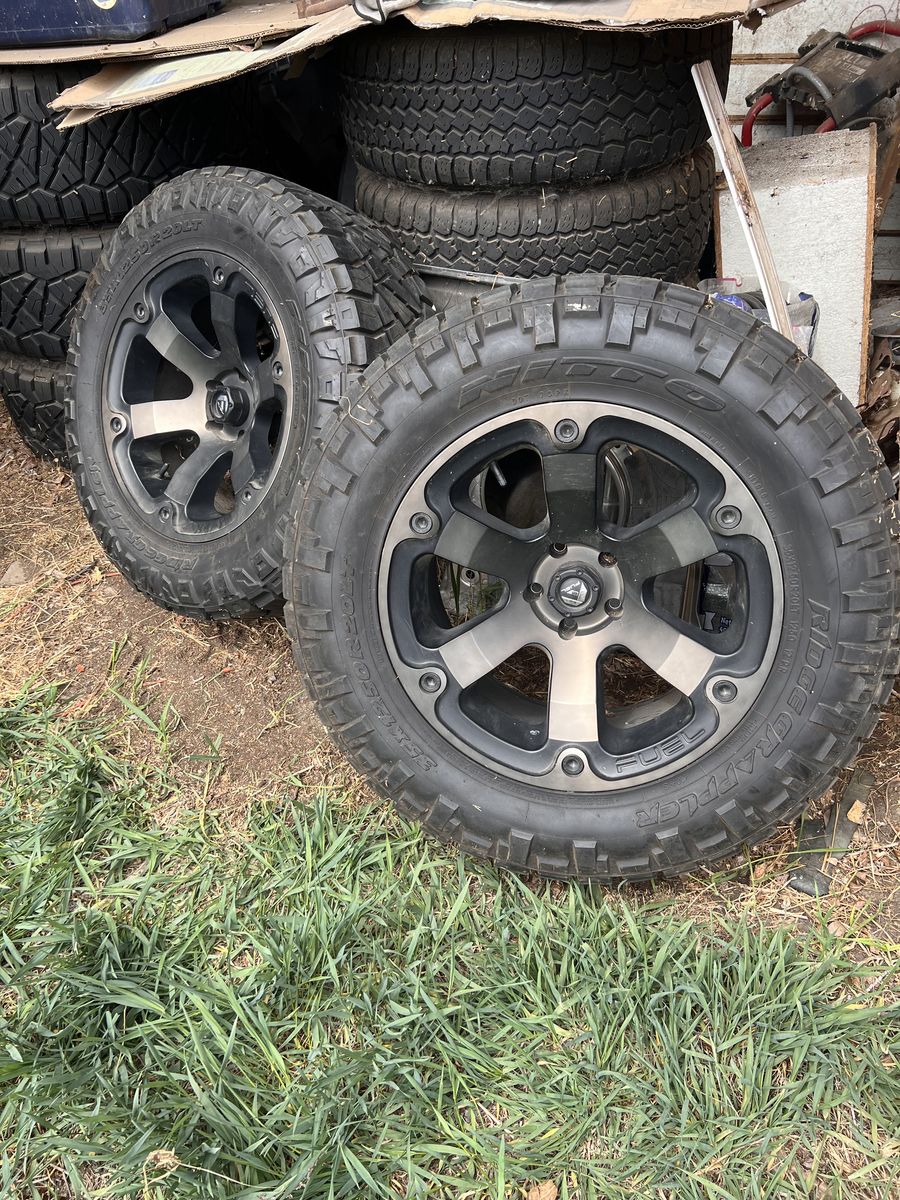 Nitto Tires, Fuel Wheels for Jeep Wrangler