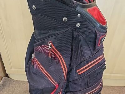 Datrek Lite Rider Golf Bag 15 Way Divider, Rain Cover