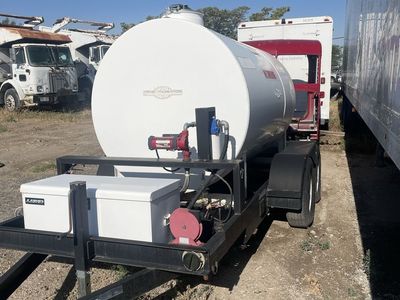 Jet A Fuel Tank Trailer with Pump and Tool Box