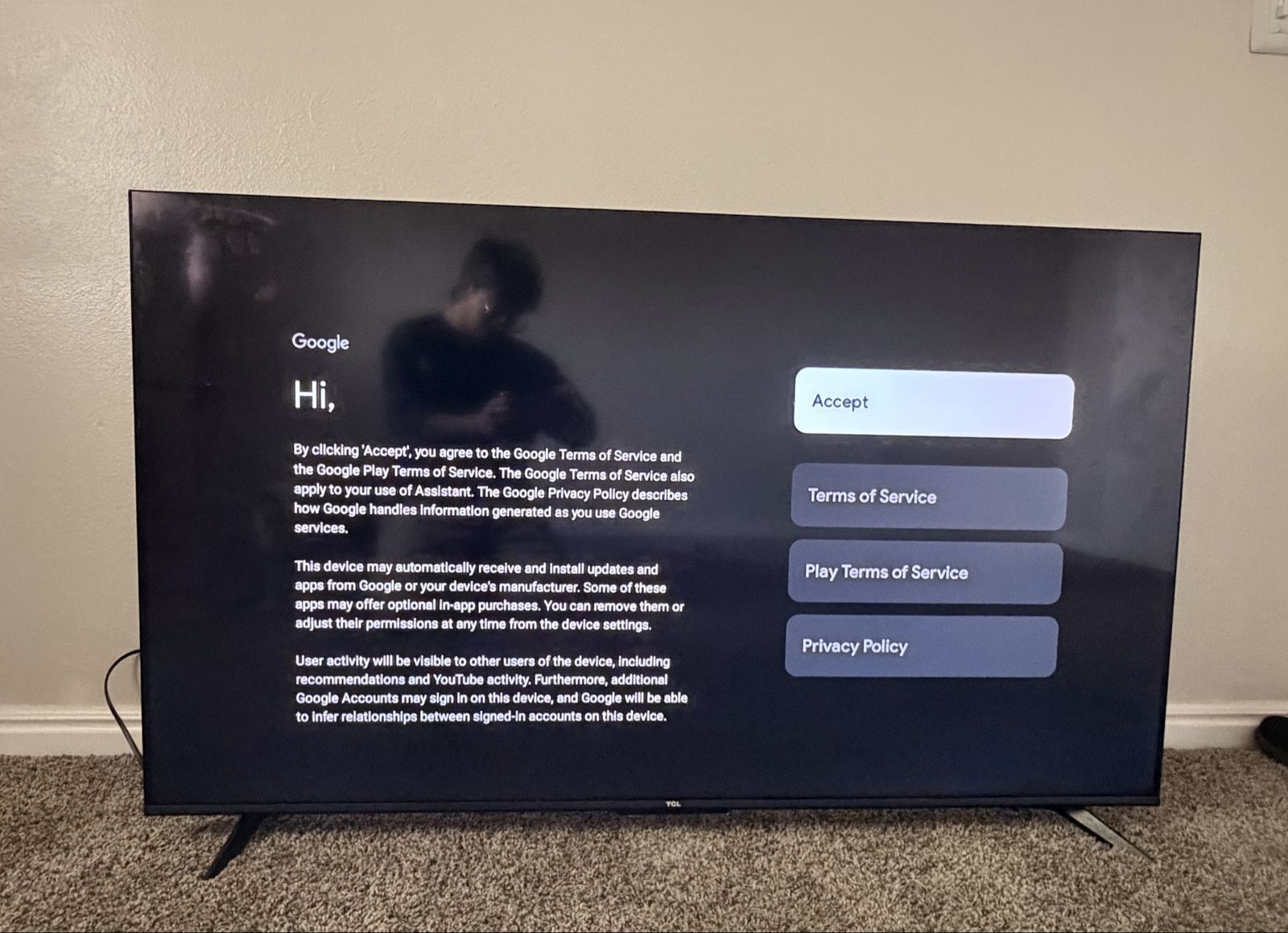 TCL 55" Class S41CG Series 4K UHD LED Smart Google TV 