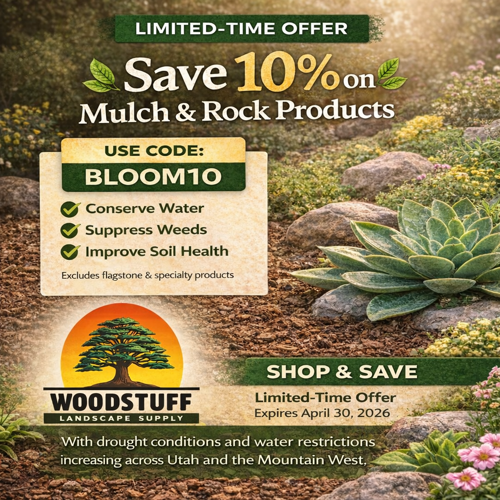 Top Soil, Garden Soil Mix, Mulch, Rock (10% off Soil and Rock Products. Use Bloom10 Code)
