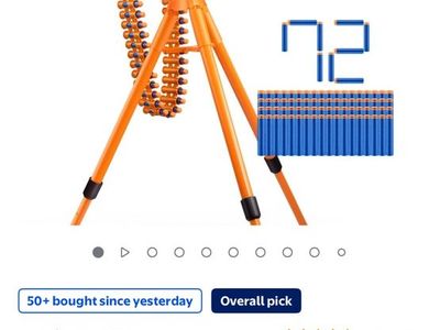 XSHOT Insanity Motorized Rage Fire (72 Darts), Air Pocket Technology, Outdoor Blaster by ZURU, Ages 8+