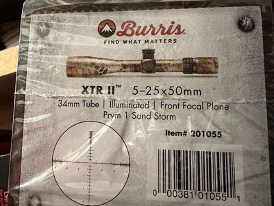 Burris Scope and Larue mount