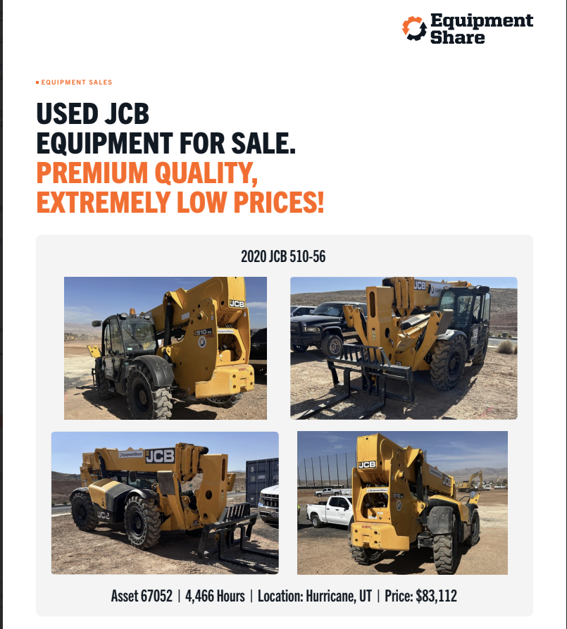 10k Telehandler for Sale