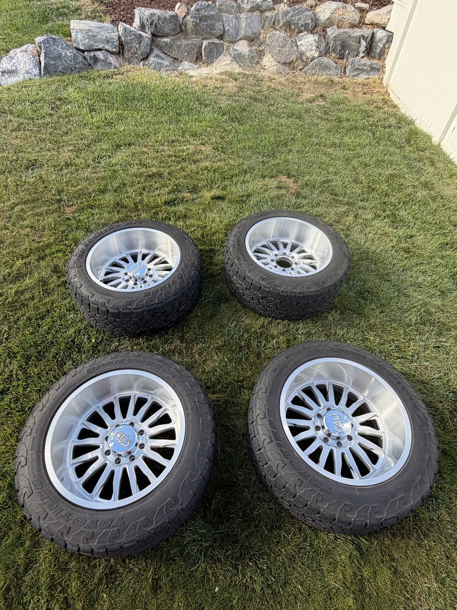Cali Off-Road Wheels with Toyo Open Country Tires - Set of 4