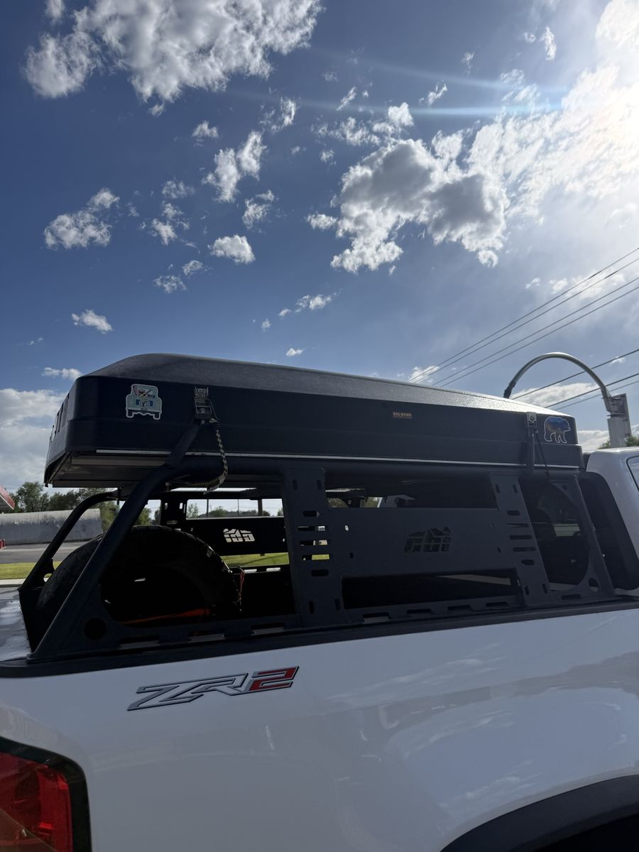 Roof top tent and CBI bed rack package