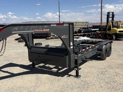 7x16 Horizon RDZ Gooseneck Roll Off Trailer Trailer - 18K GVWR -