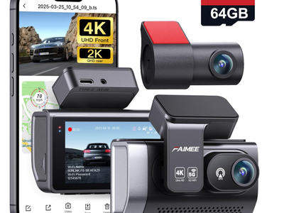 New in box Dash Cam Front and Rear