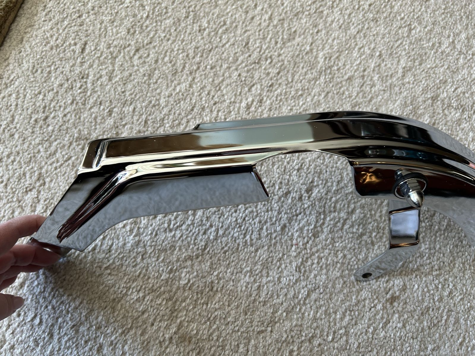 Upper and Lower Chrome Motorcycle Belt Guard Cover for Harley Davidson