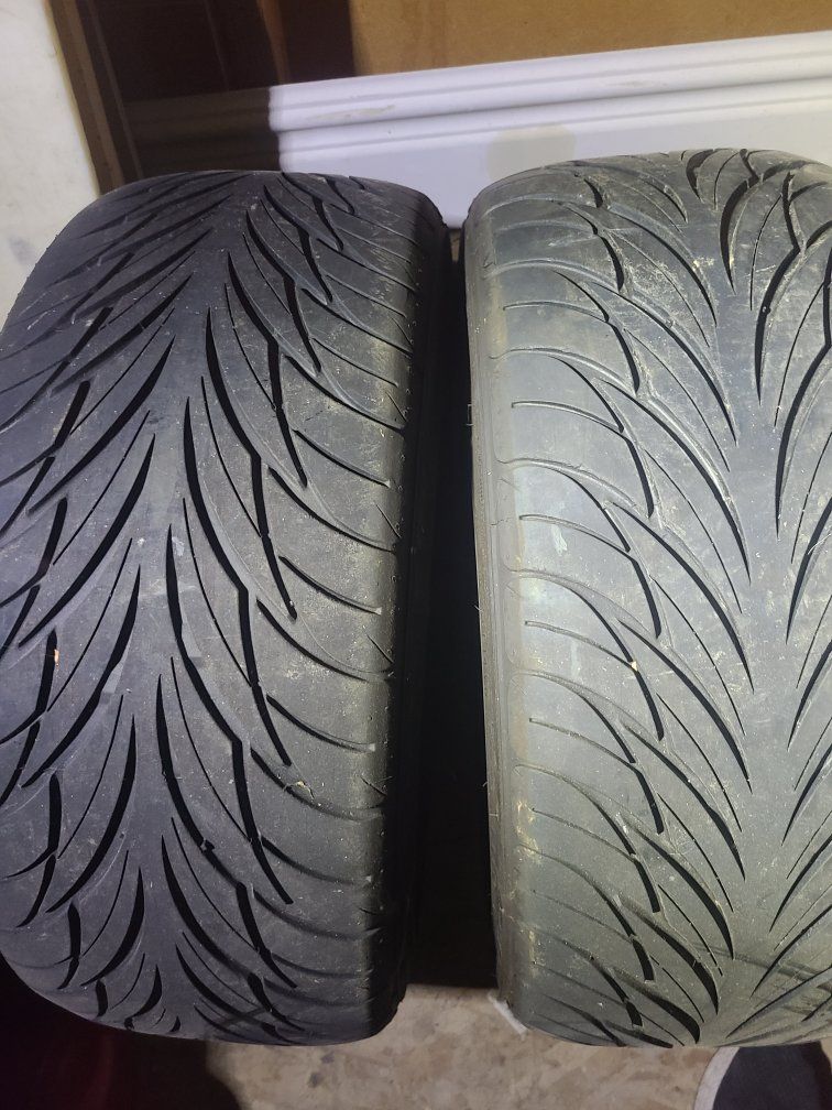 Pair of Federal 235/45r17 tires 80%