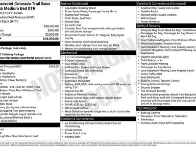 2026 Chevrolet Colorado Trail Boss