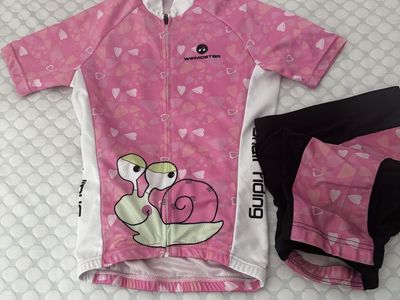 Girls' Cycling Jersey Set