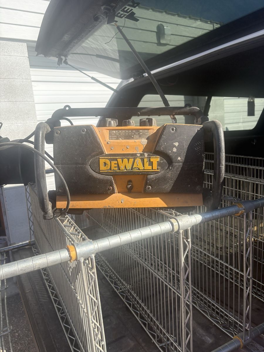  radio dewalt