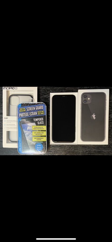 iPhone 11 Unlocked Case & Screen Protector