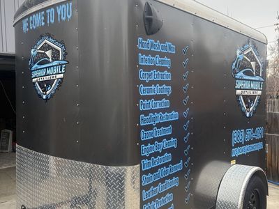 auto Detailing Trailer
