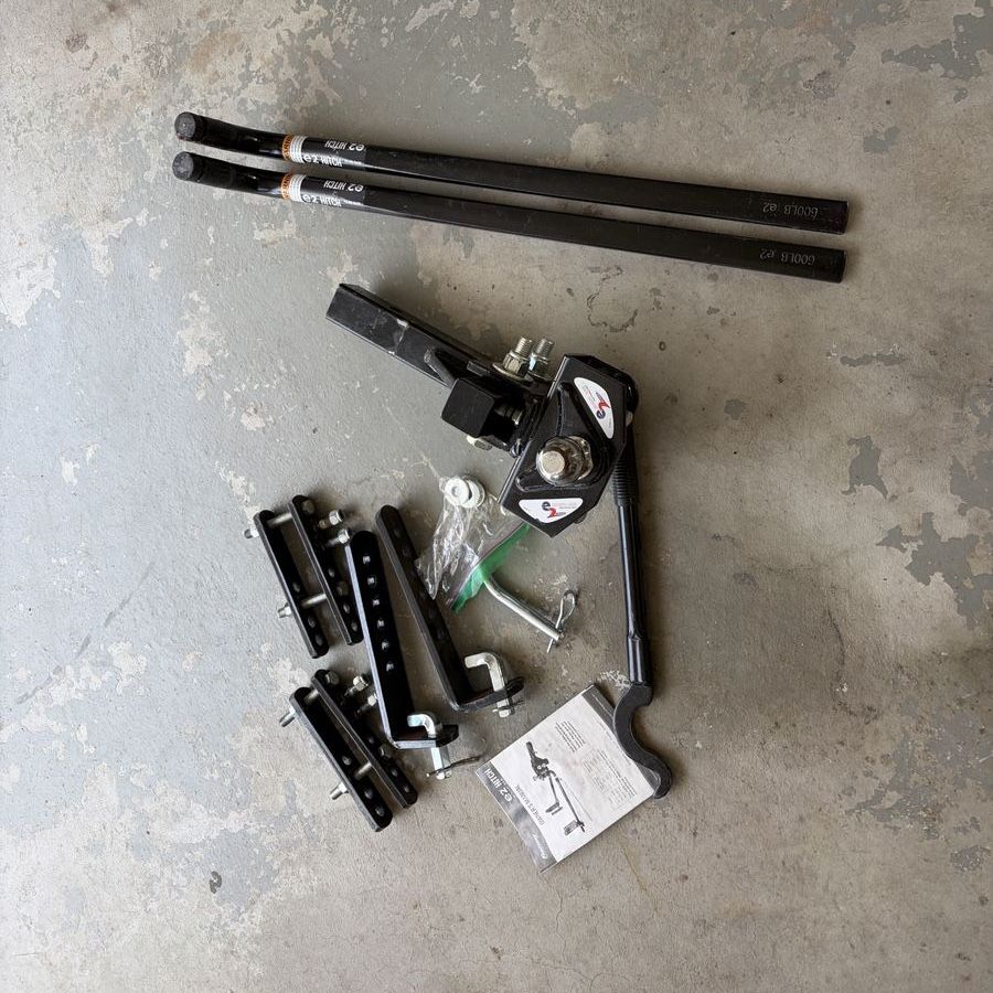 Fastway e2 Weight Distribution w/ Sway Control - Round - 6,000 lbs GTW, 600 lbs TW