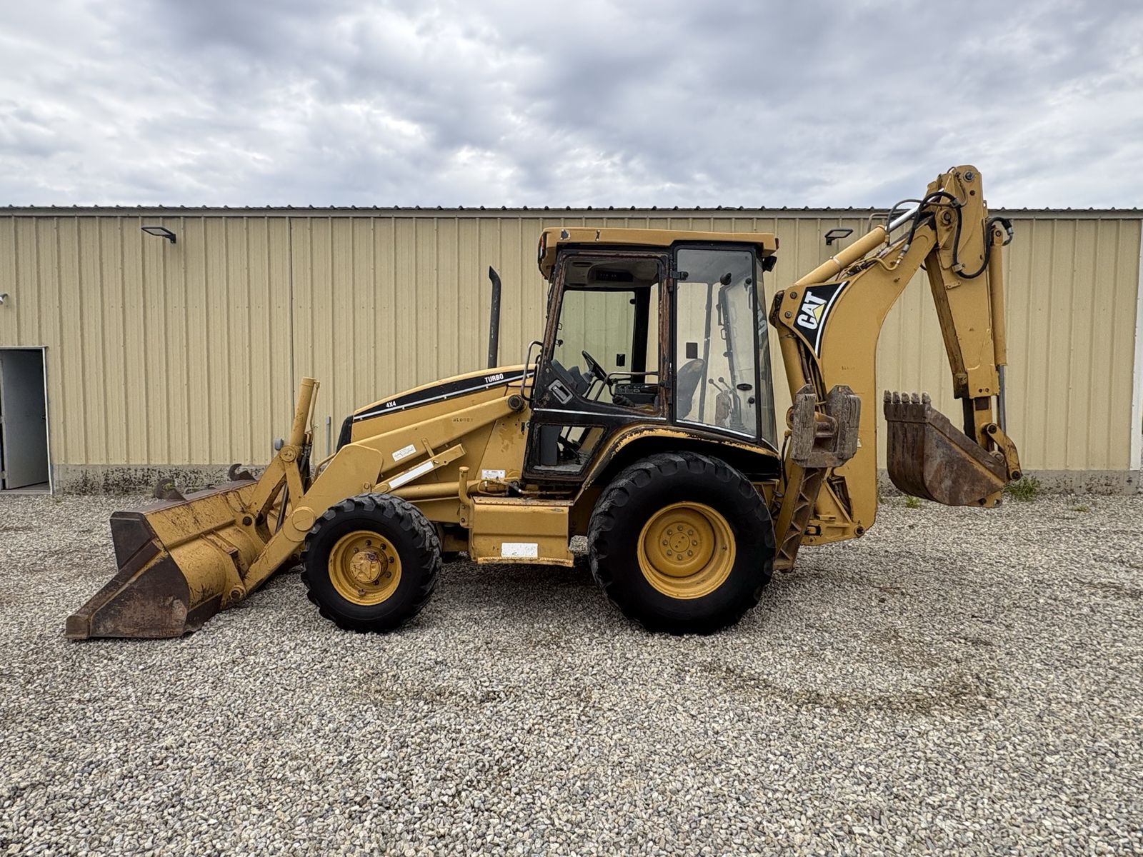 1997 caterpillar 416 C 4 x 4 backhoe 4990 hrs