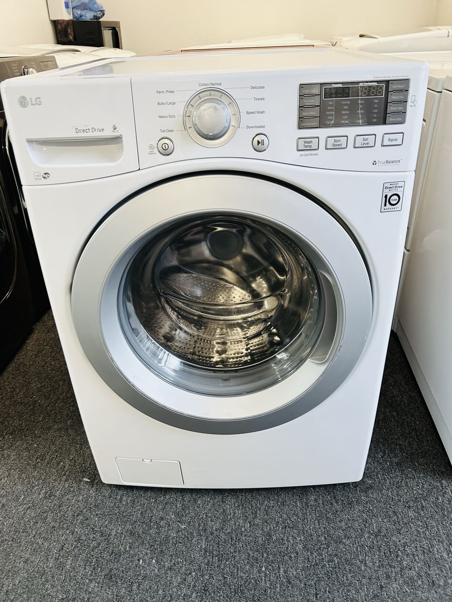 LG ultra capacity 4.5 cu ft washing machine